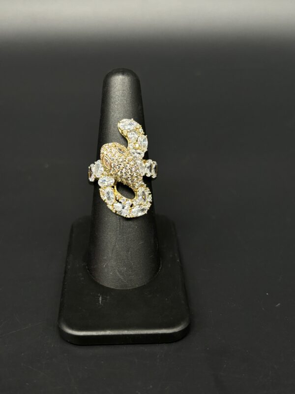 Zirconia Snake Ring - Image 2